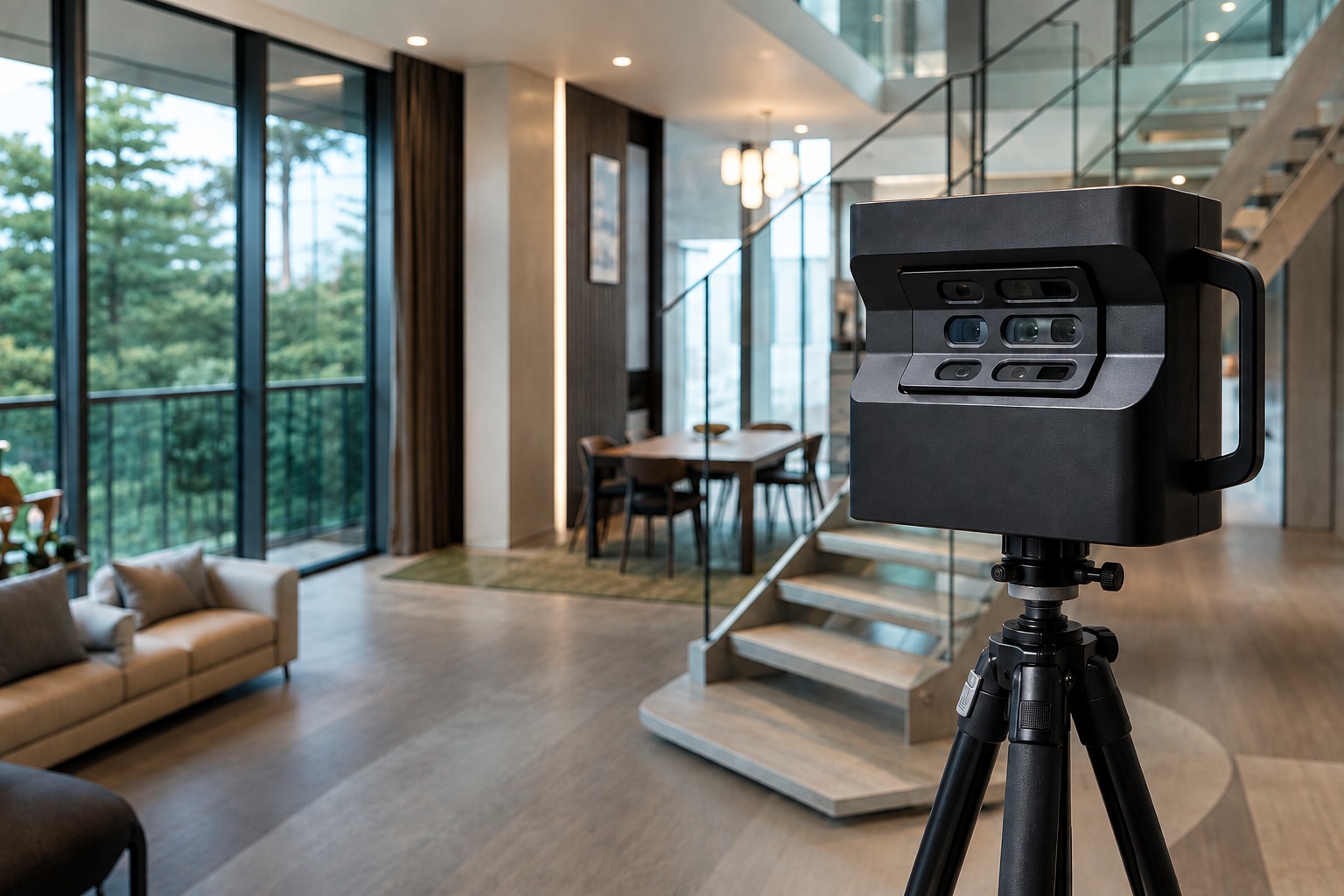 Création d'une visite virtuelle Matterport en trois dimensions